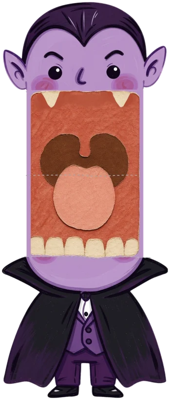 Vampire puppet